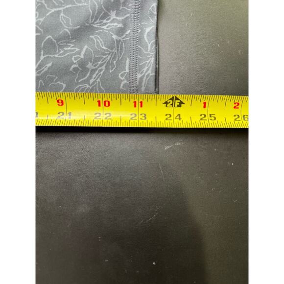 Sweaty Betty All Day Emboss 7/8 Leggings In Slate Grey Floral Emboss Print XS - Picture 10 of 10